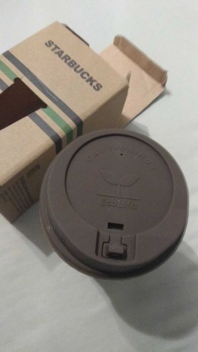 Чаша Starbucks термоустойчива с капак