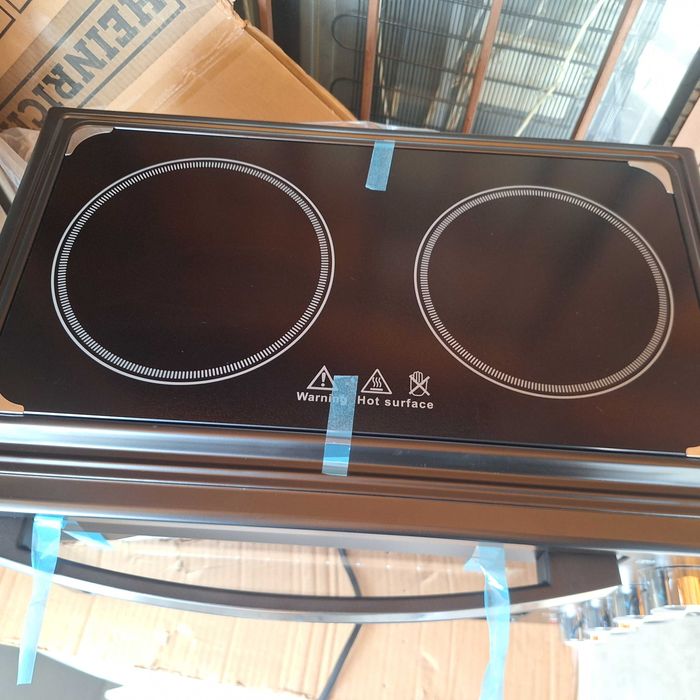 Фурна тип раховец с двойка керамични котлони - чисто нова 24м гаранция