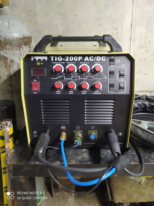 Продам аргонадуговой аппарат КЕДР TIG 200P AC/DC