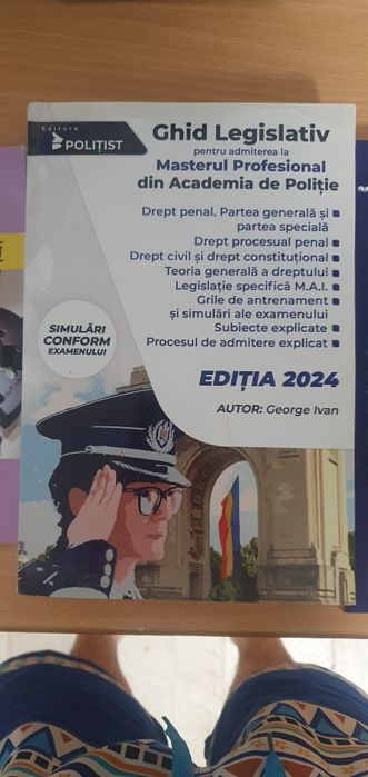 Vând culegeri teste logica , legislație și un ghid legislativ