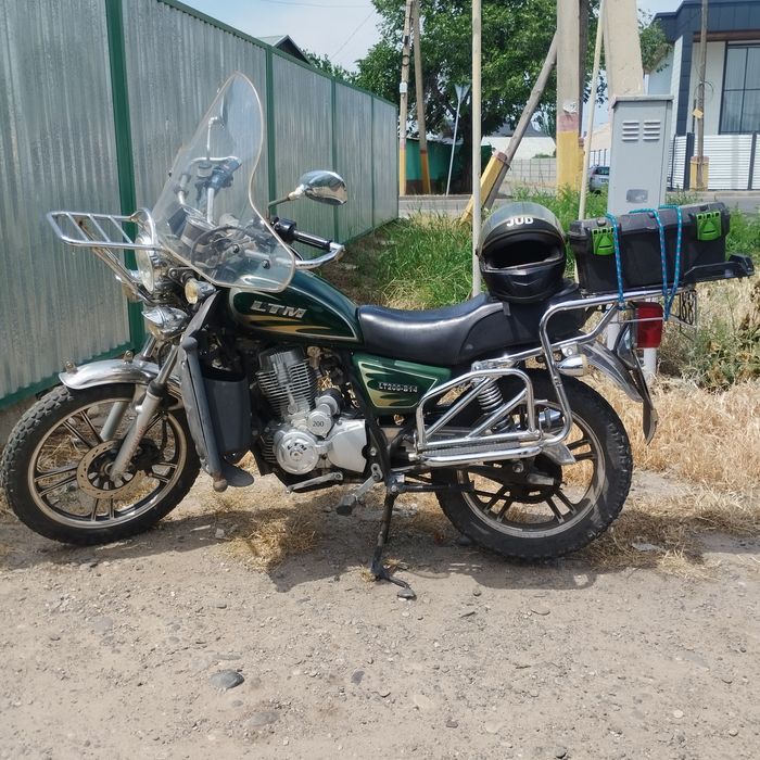 Мотоцикл в идияльном состояние