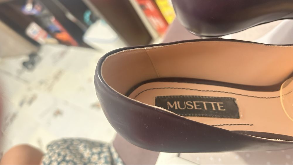 Pantofi dama piele naturala Musette