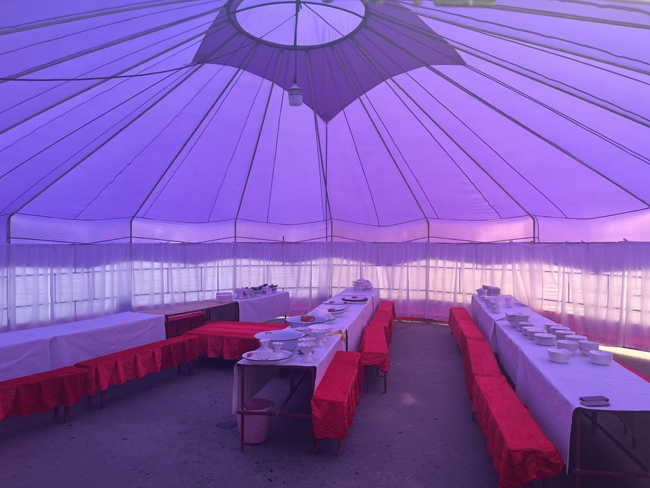 Темір үй палатка жалға беріледі