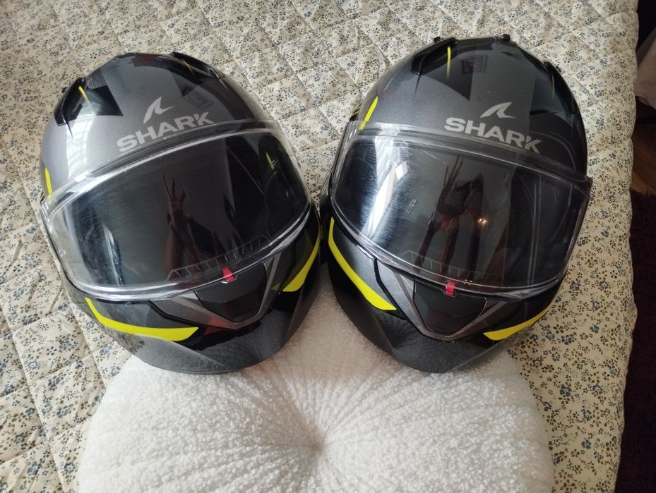 Продавам  каска,, Shark Evo Es Kryd ,,-Discovery.Каската е модуларна..Размер S