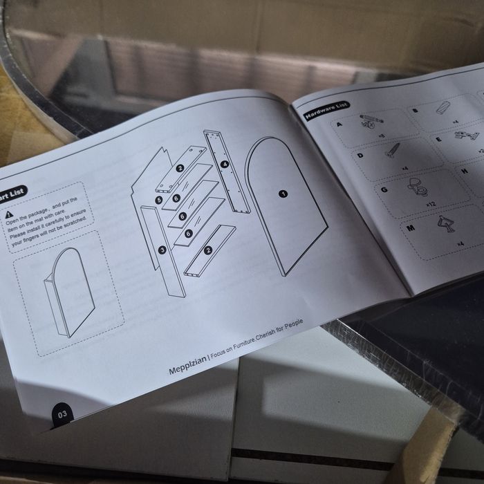 Голямо Луксозно огледало с елегантен  арковиден дизайн