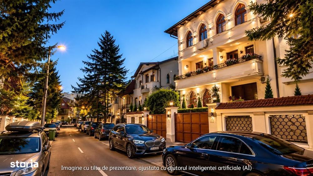 Vila individuala cu arhitectura deosebita | 310 mp utili | Doamna Ghic
