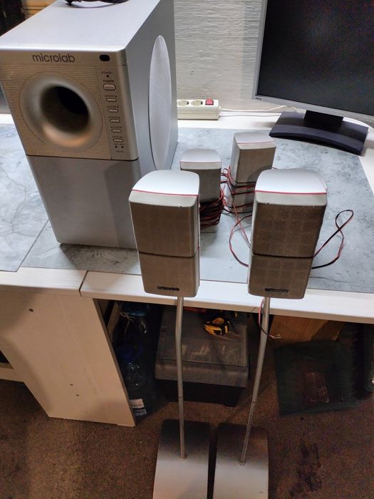 Колонки система 5.1 сабвуфер Microlab x8