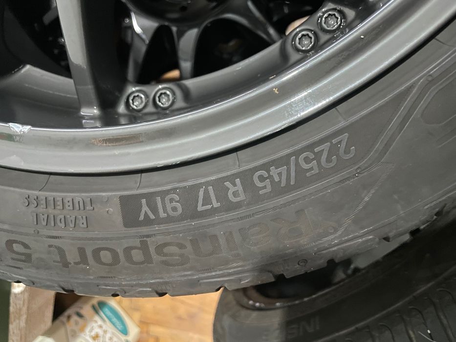 Летни гуми с джанти