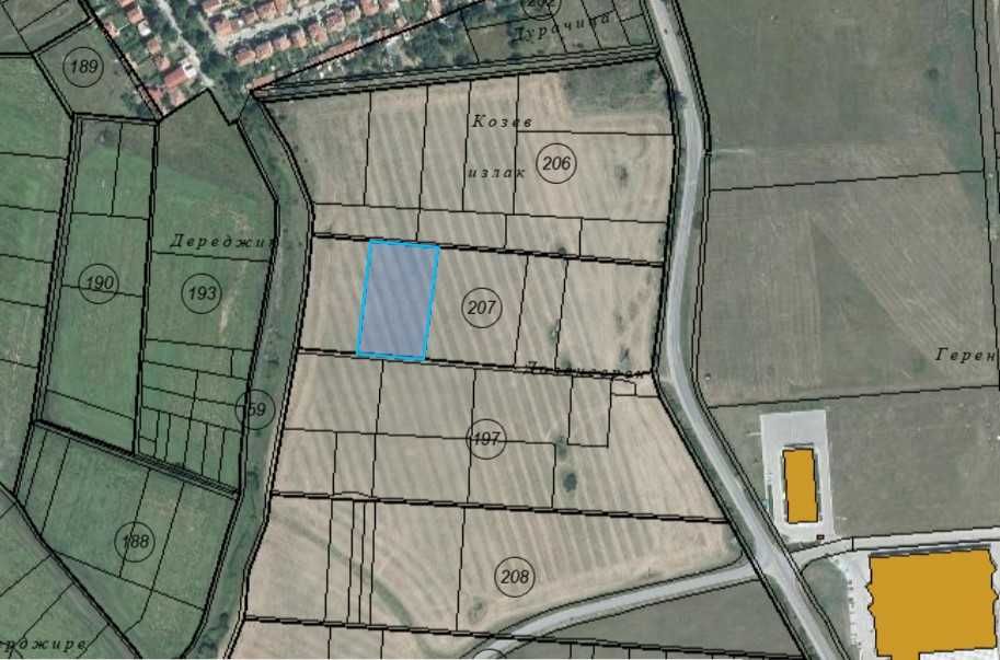 Имот в зона за жилищно строителство Нови Хан