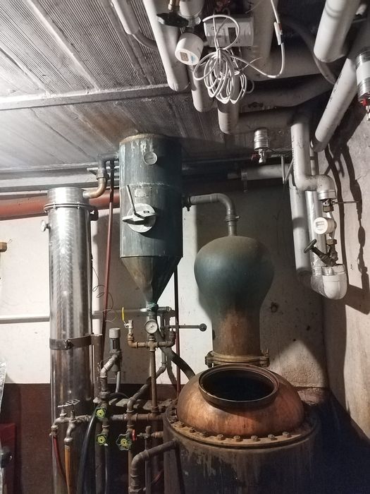 Cazan Distilare Profesional MÜLLER – Cupru și Inox, Coloană de Rafinare, Instalație Completă