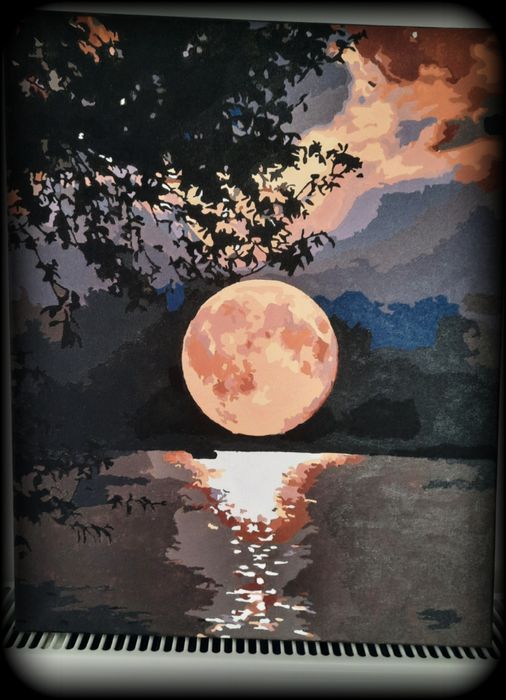 Tablou pictat de mine