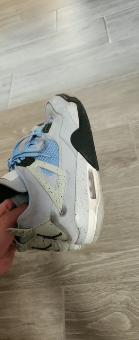 Papuci Air Jordan 4 university blue