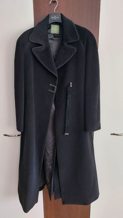 Palton negru damă Roberto Verino