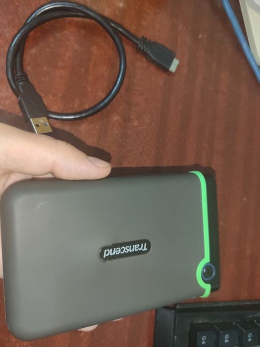 Жесткий диск на 1тб! Hard Transcend 1000gb!