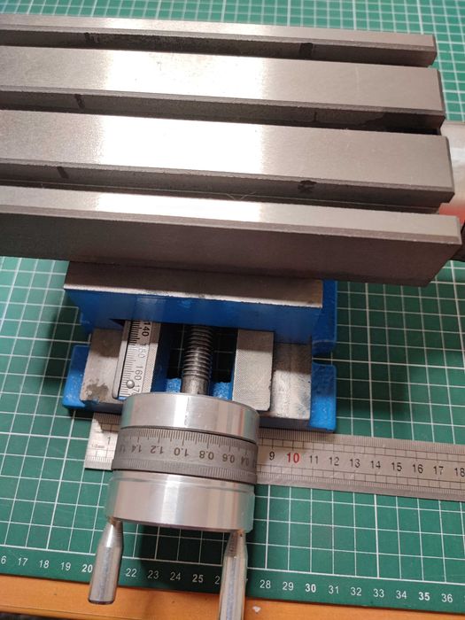 Masa frezare in cruce, pentru bormasina de banc sau freza CNC