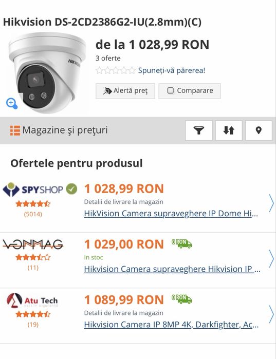 Camera 4K IP Hikvision Ds-2cd2386g2-iu 8 MP