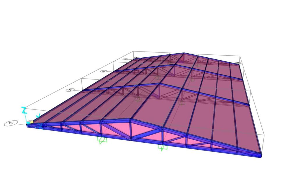 Proiecte hale / structuri metalice , planse de executie si model 3D