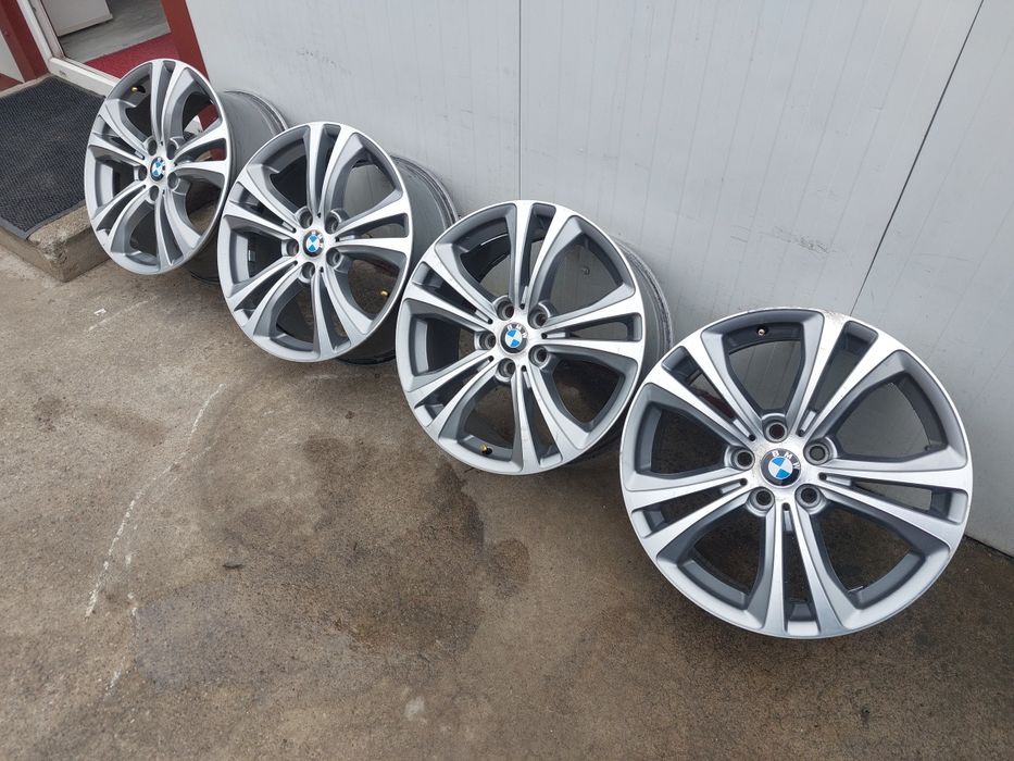 Jante aluminiu originale r18 / gama BMW X1 F48 F49 / BMW X2 F39 / gama VW AUDI SKODA SEAT MERCEDES / 5x112 / STYLE 568 / model bicolor