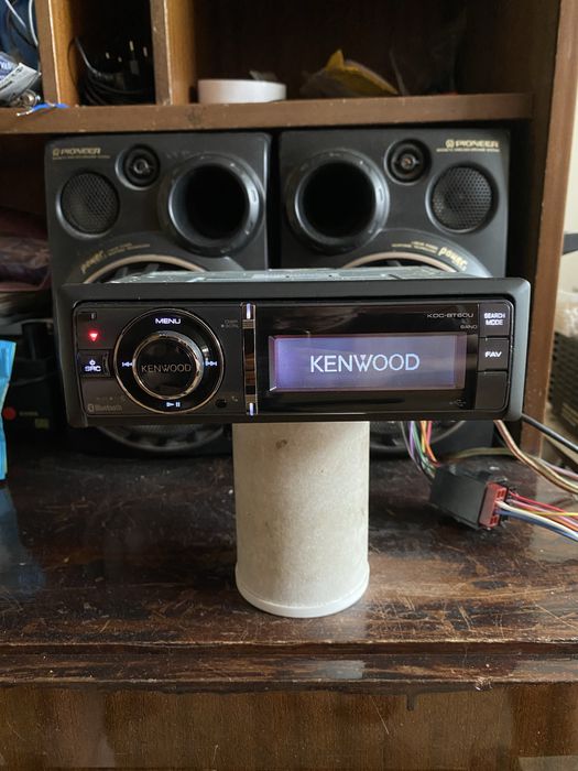 Kenwood KDC-BT60U - НАЙ ВИСОК КЛАС - ТОП МОДЕЛ - 4V USB Bluetooth CD mp3 плеър за кола сд авто радио