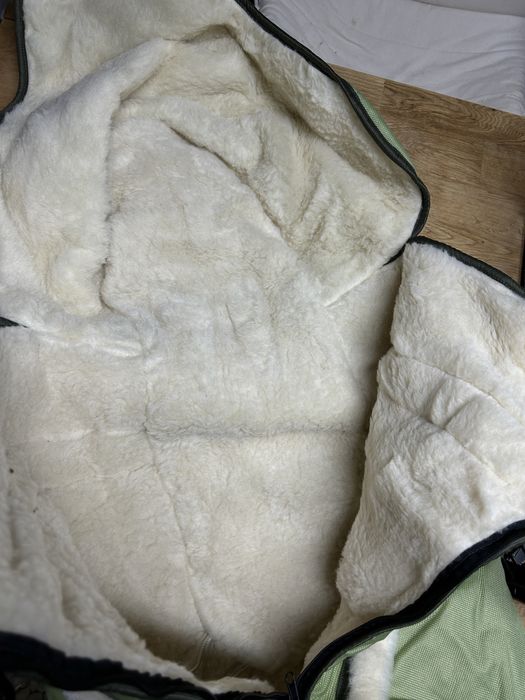 Sac blana naturală sanie