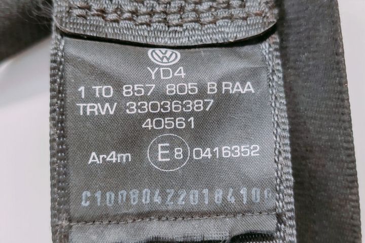 Centura de Siguranta  spate stanga 1T0857805B Volkswagen VW Touran pr