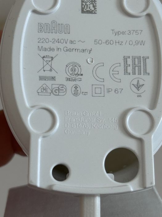 Braun Incarcator periuta de dinti electrica 3757
