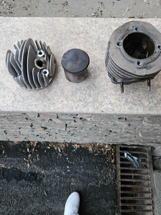 Cilindru, piston si segment vespa 102 APE