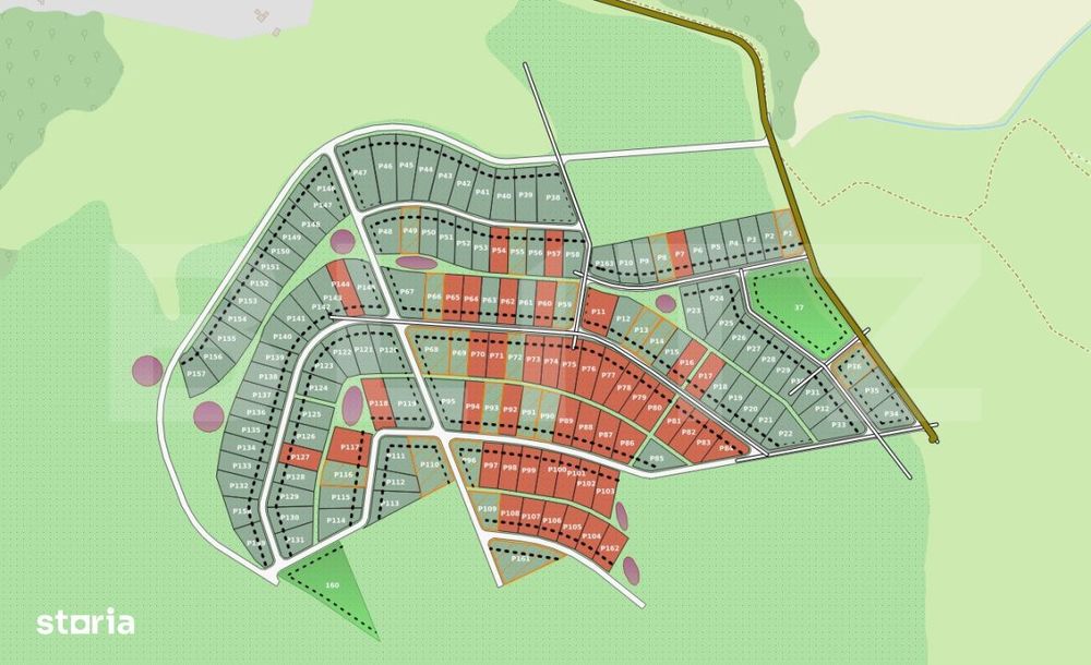 Oportunitate investitie! Teren de 800 mp in ansamblu privat – Suceag