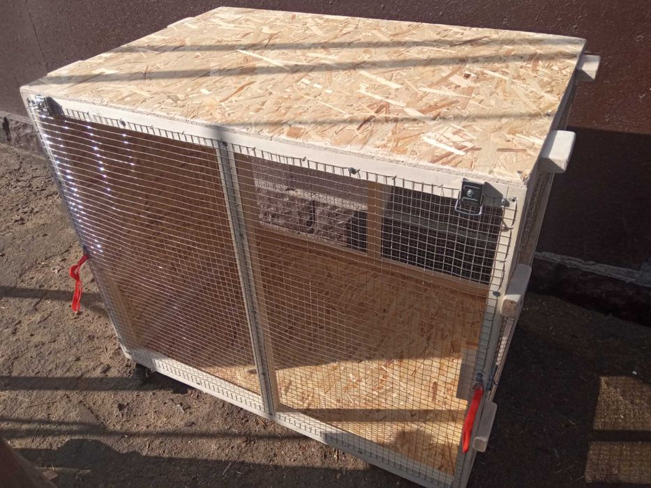 клетка для перелета, переезда с колесами