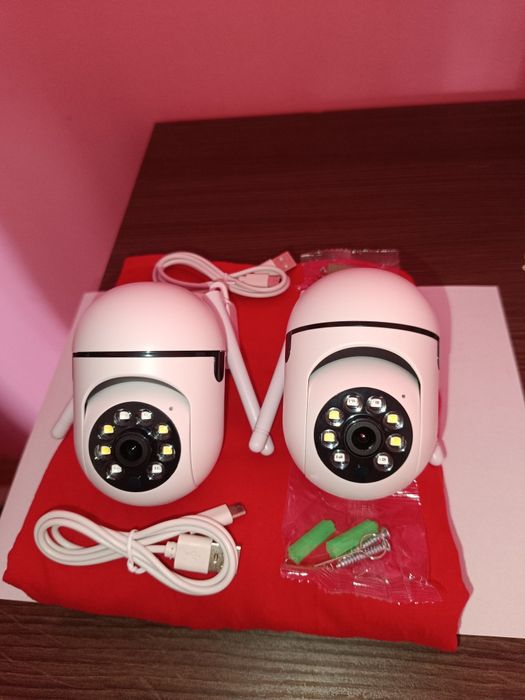 Set 2 camere supraveghere video rotative NOI