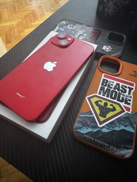 Iphone 14 red 128gb като нов
