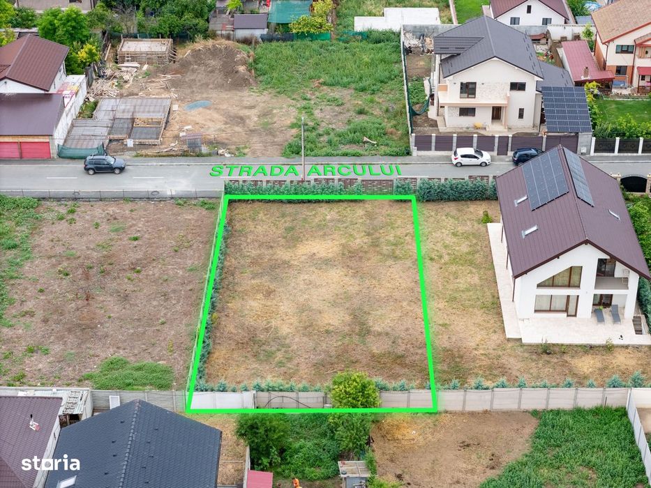 Teren 650 mp în Cumpăna | Utilități la teren | Stradă asfaltată.