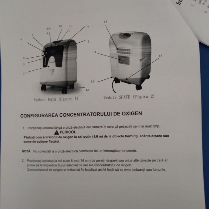 Concentrator de oxigen OX10A/5A