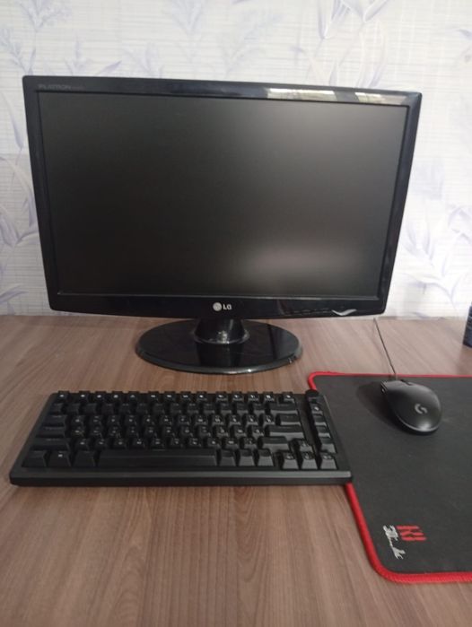 Игровой ПК комплект: i5 / 16GB RAM / GTX 1050 Ti + Монитор LG