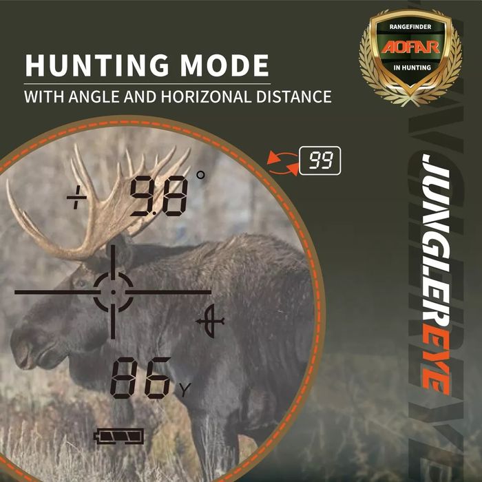 Далекомер Aofar-HX-1100V. Обхват до 1000м. (Три режима)