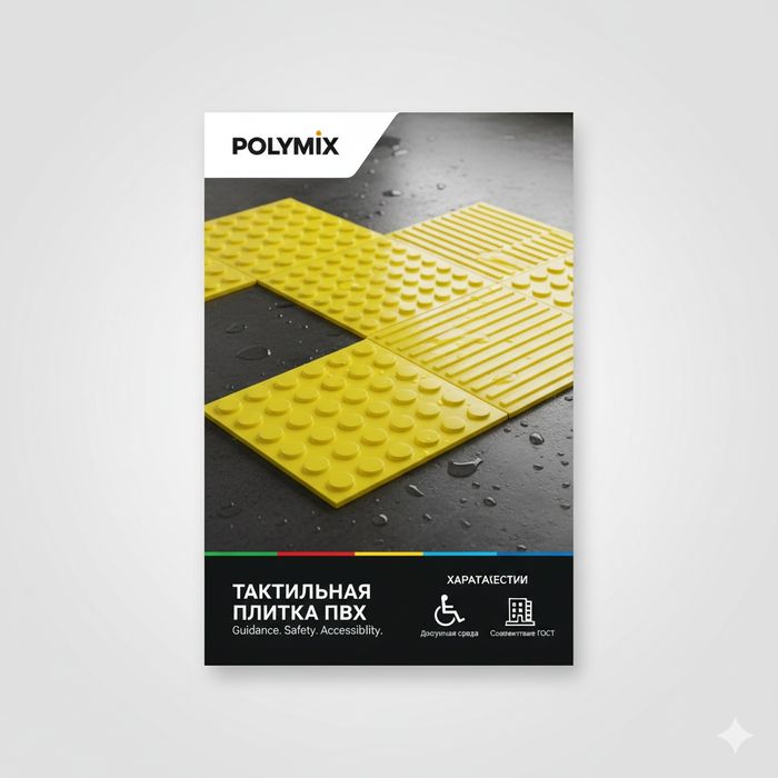 Тактильная плитка из ПВХ
