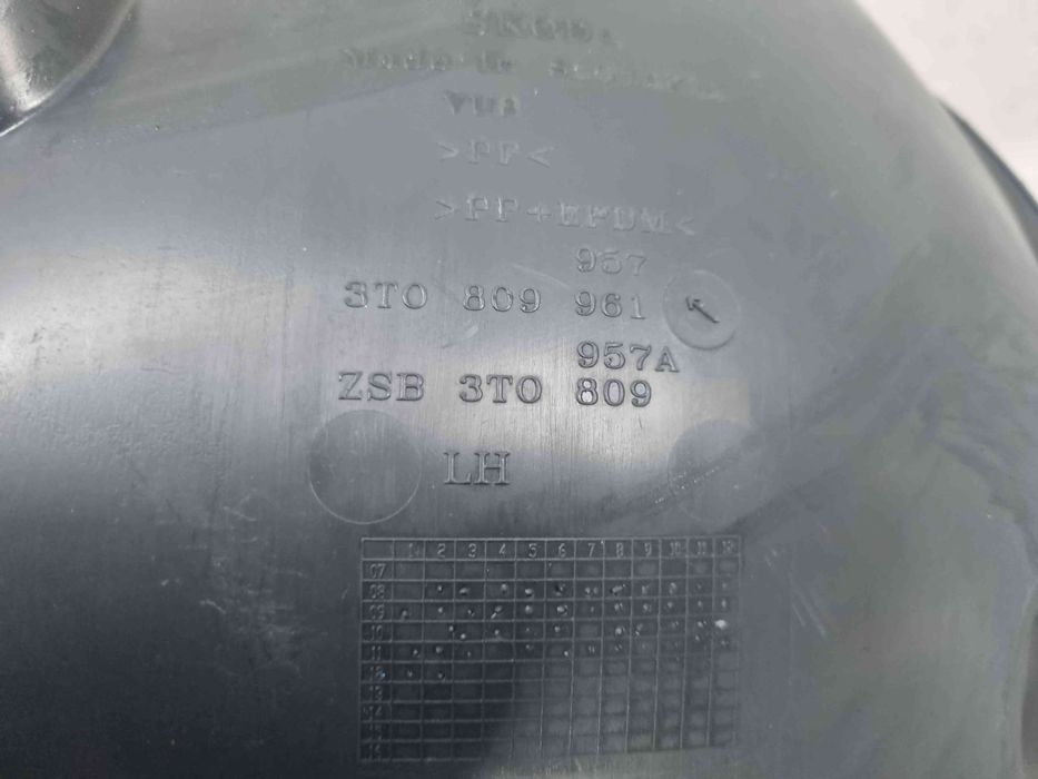 Carenaj roata stanga fata Skoda Superb II Combi (3T5) Facelift [Fabr 2