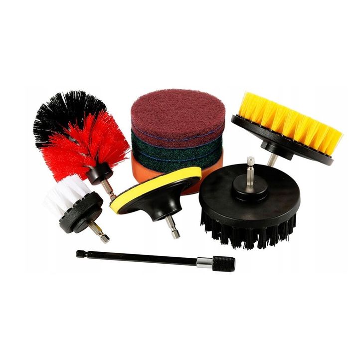 Set perii pentru curatare, 1/4" 11 piese, Verke