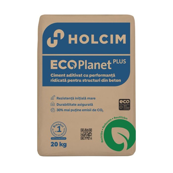 Ciment Holcim EcoPlanet Plus 20kg/sac