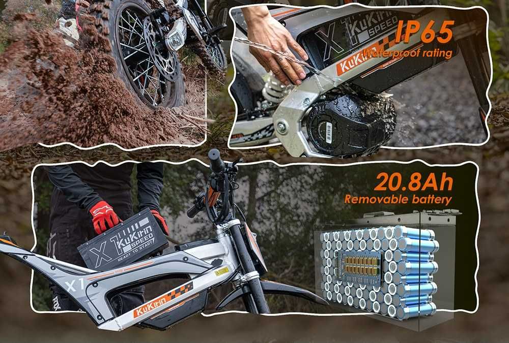 ПРОМОЦИЯ! Електрически кросов мотор KuKirin X1