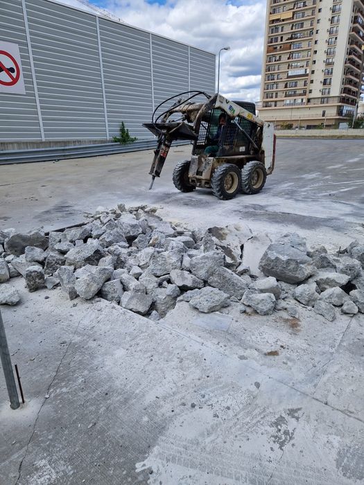 Taiere beton,asfalt, sparg beton,piconare beton nisip pietriș moloz