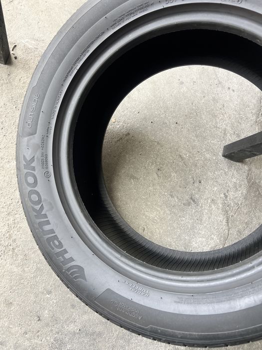 2 anvelope vara ca NOI 235/55/17 , Hankook , DOT 2021 , 6.8 mm