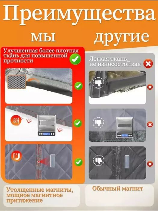 Kirish ishigi uchun parda qishki qoplama