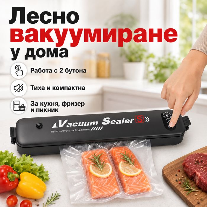 ПРОМО Домашна Вакуум Машина 10,99€