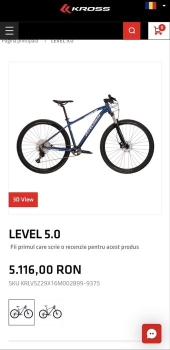 Bicicleta Mtb Kross level 5.0