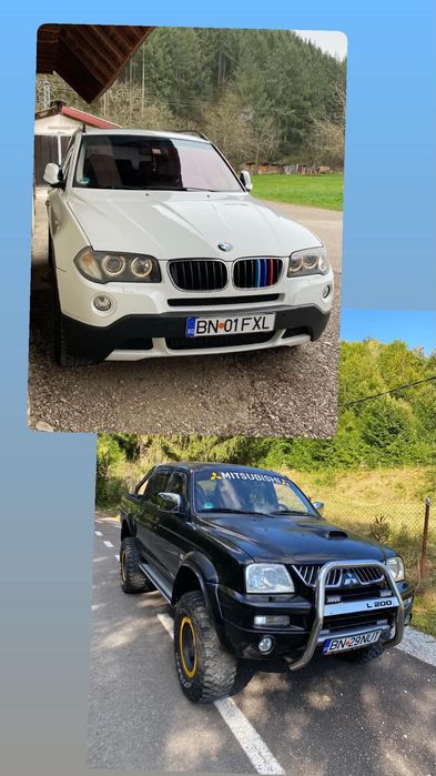 BMW X3  E83 2010 Euro 5 xDrive Automat SUV / Mitsubishi L200 2005 Dakar