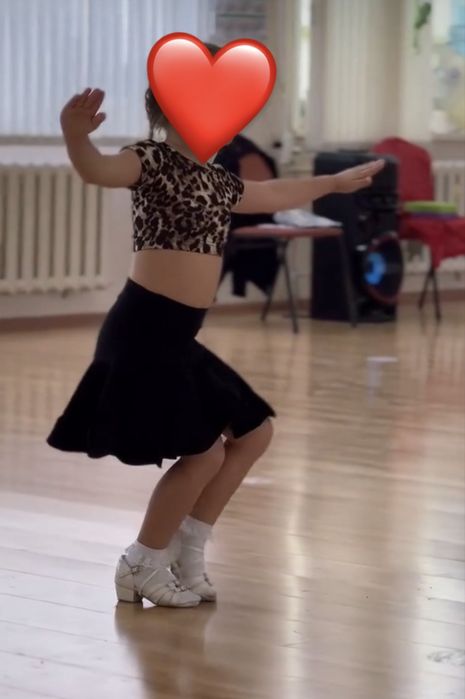 Юбка топ для бальных танцев