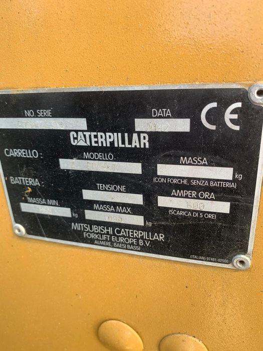 Stivuitor electric Caterpillar