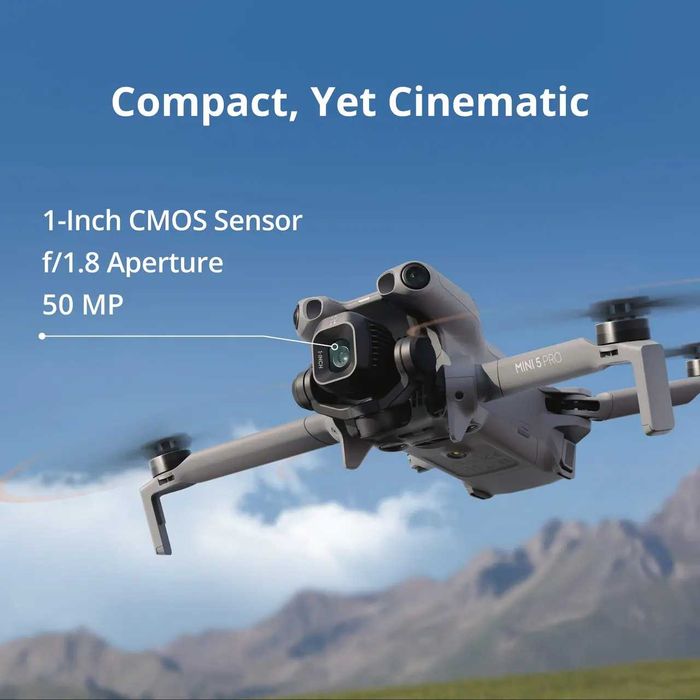 DJI Mini 5 Pro  Неразличим от нов  с 2 години гаранция и опция за DJI Care