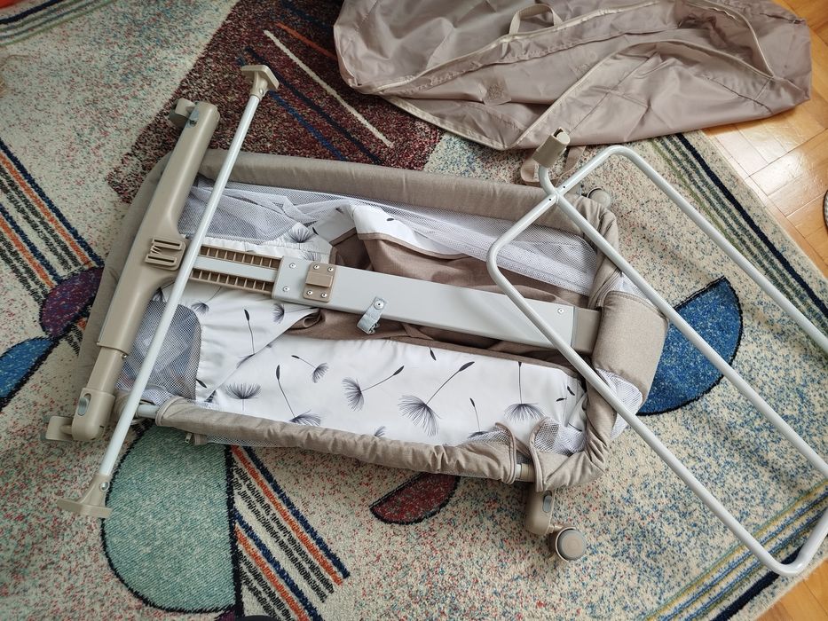 Pătuț bebe co-sleeper Lionelo Aurora